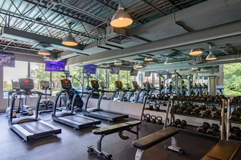 State-of-the-art fitness center - newly renovated